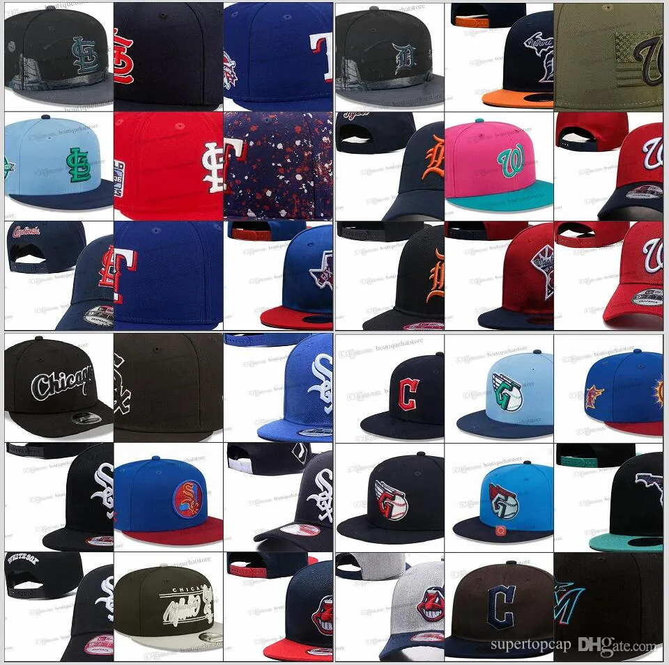 2024 Toutes les équipes Style le plus récent Chapeau Snapback pour hommes Nouveau "York Statue Caps Team Sport Baseball Chapeaux réglables Monde Cousu Patch Lettre A Série WS02-09