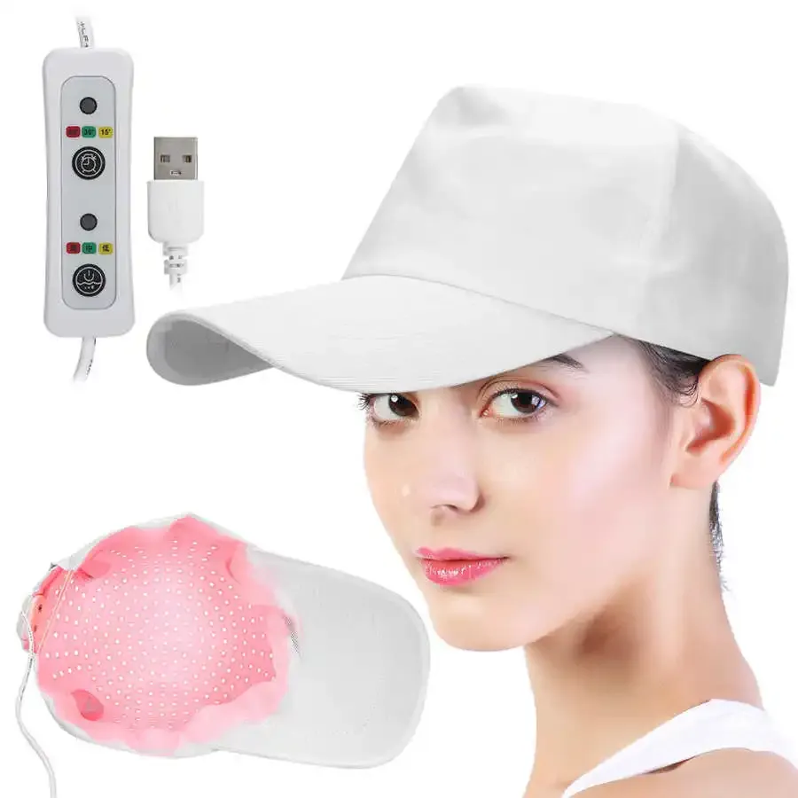 Prodotti Rinnovabili Cappello per capelli Lampada laser Perline Nutre i follicoli Cappuccio per il controllo dell'olio del cuoio capelluto Migliora la terapia per la perdita dei capelli Prodotto per la cura dei capelli