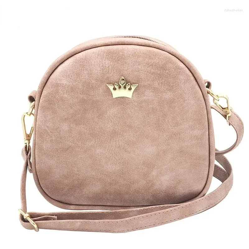 Sacs à bandoulière décontractés petite couronne impériale couleur bonbon, sacs à main mode pochettes dames sac à main de fête femmes bandoulière messager