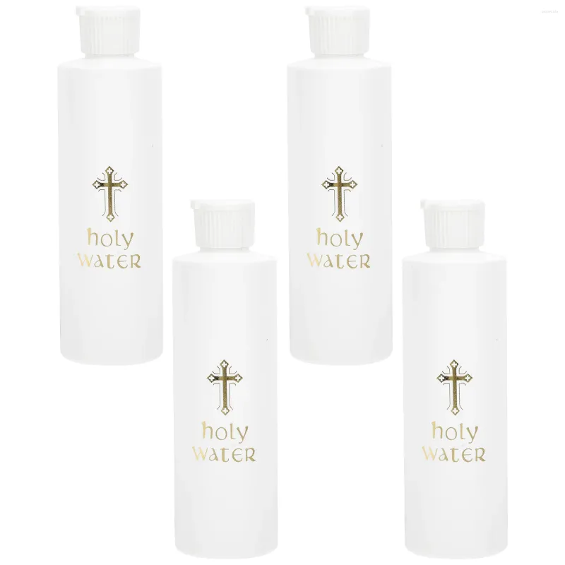 Vazen 4 pc's heilige waterfles plastic containers draagbaar huishoudelijk exorcisme delicate professional