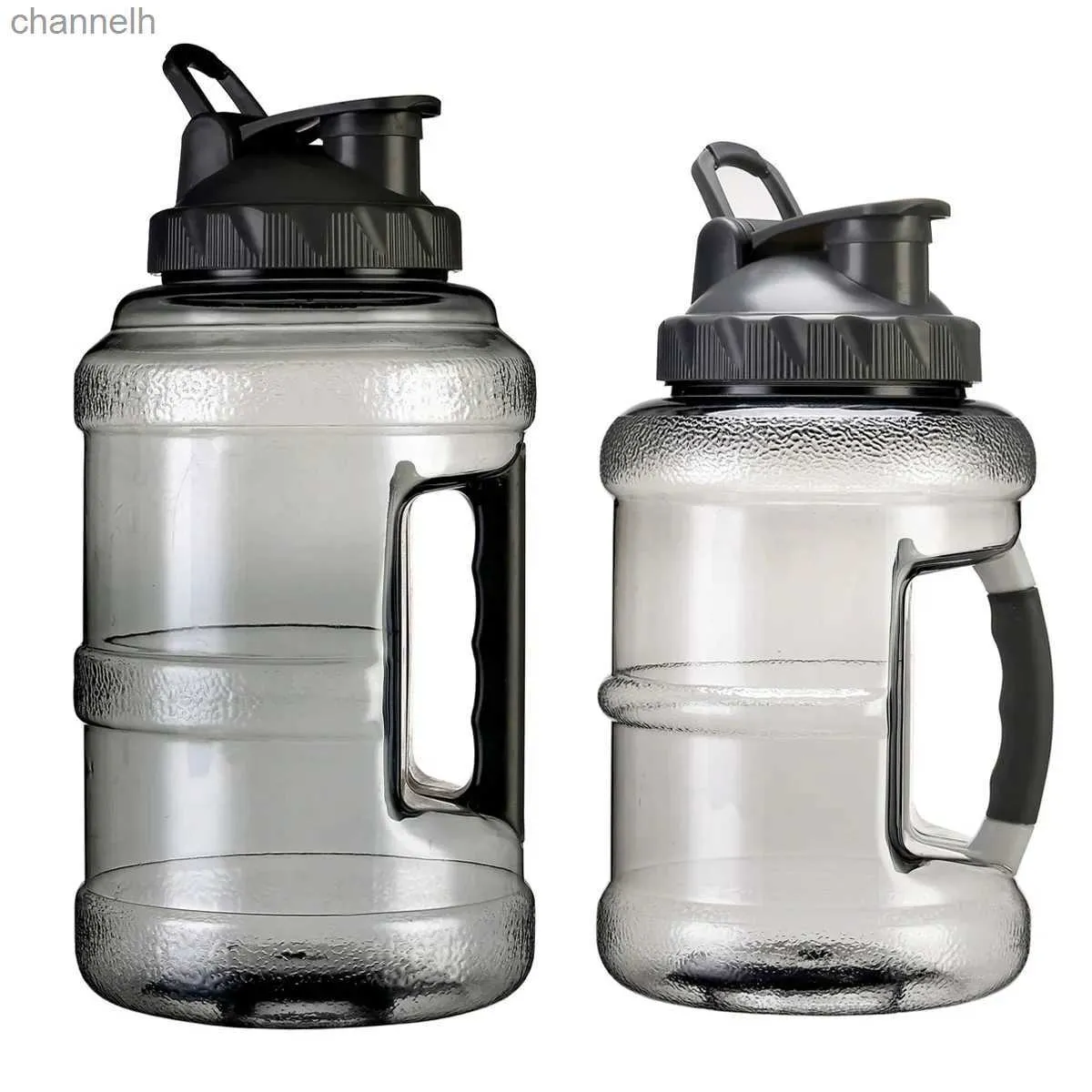 Bouteilles d'eau 1,5 L 2,5 L Bouteille de sport à large bouche Bouteille d'eau potable de sport Bouteille d'espace de grande capacité sans BPA Bouteilles d'eau yq240320