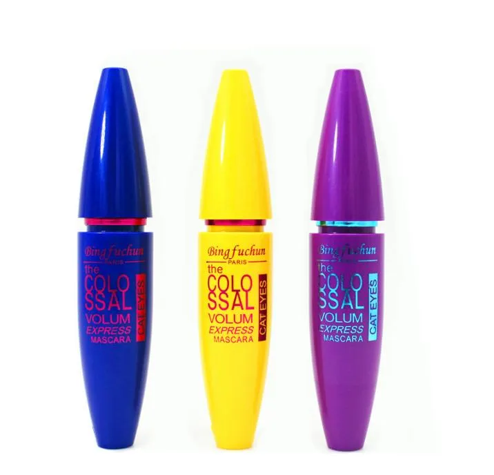 Mascara imperméable marque cosmétique cils colossal mascara noir sertissage maquillage des yeux pour mascara 3D épais black1322147