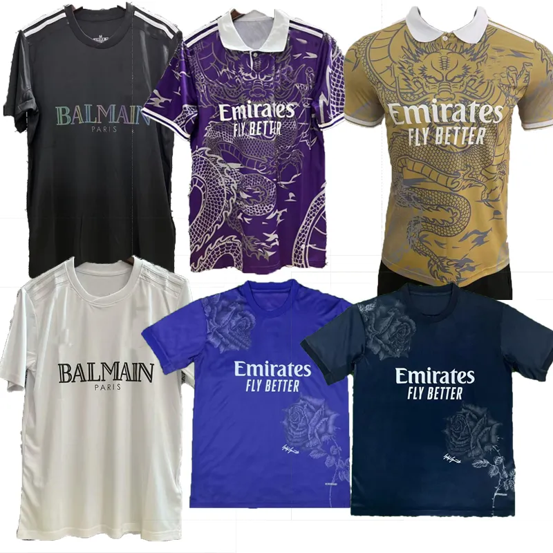 2023 2024 Football Jersey 22 23 24 Special Edition China Dragon Real Madrids Maillot Benzema Ballon Football Jersey