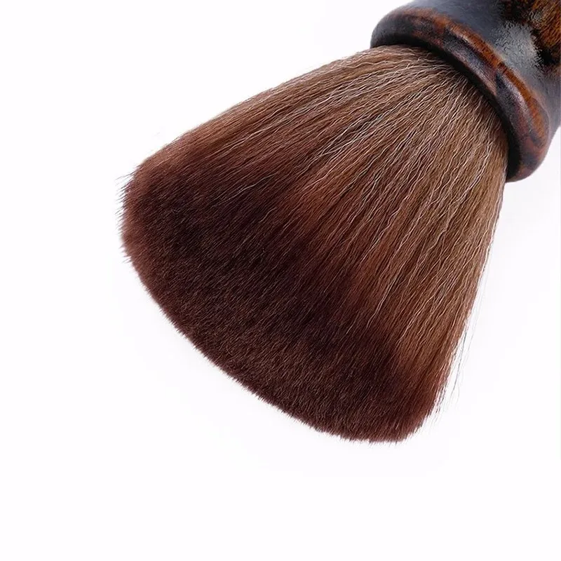 Barbershop Brush Wooden Old-fashioned Foaming Brush Shaving Soap Foaming Brush