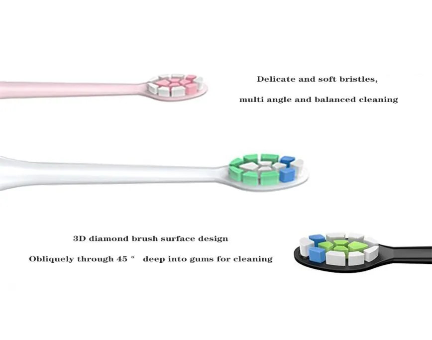 AFT s'adapte à APIYOO pour remplacer les têtes de brosse à dents électriques générales en stock DHL4875597