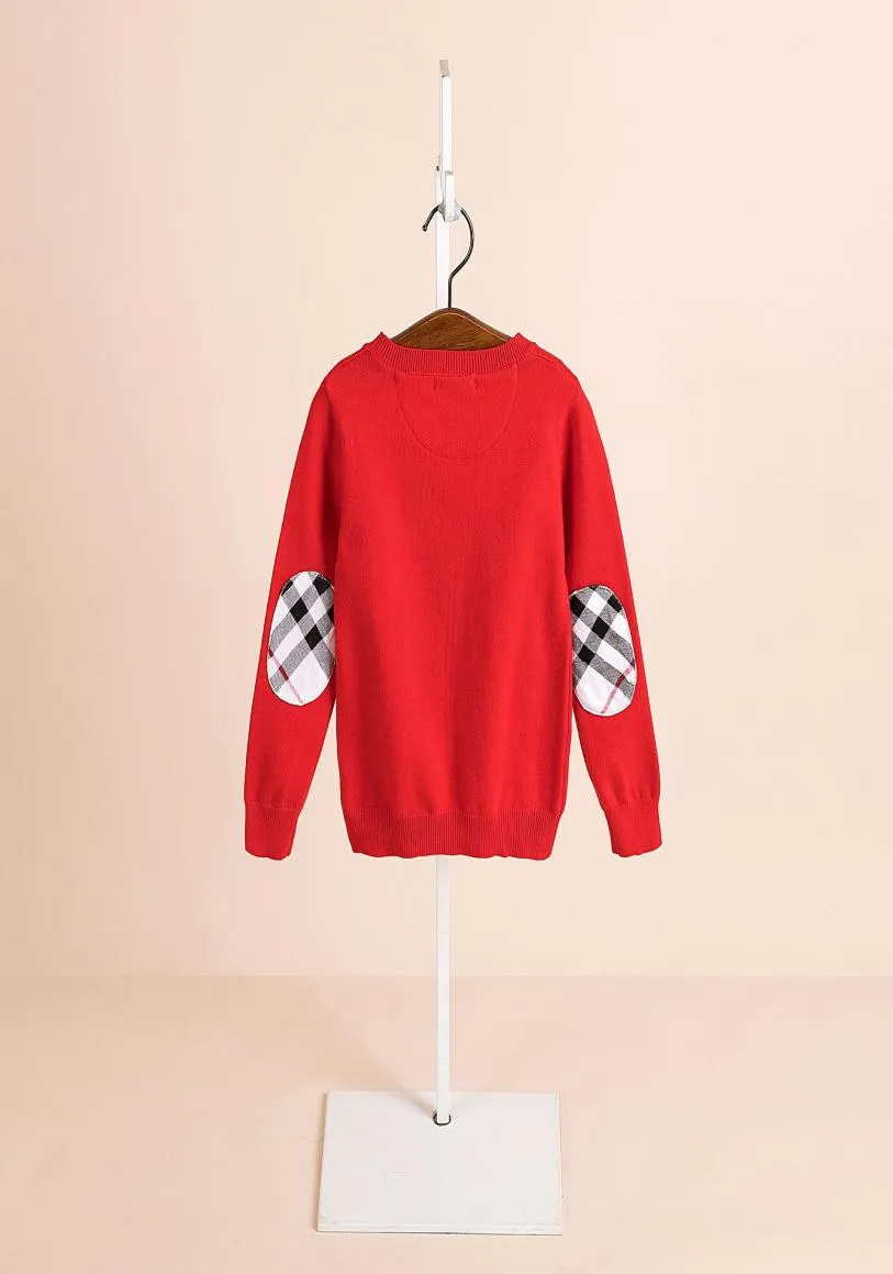 2019 Autumn and Winter Children039s Odzież Dzieci Długie SWEATER Angora Sweater okrąg