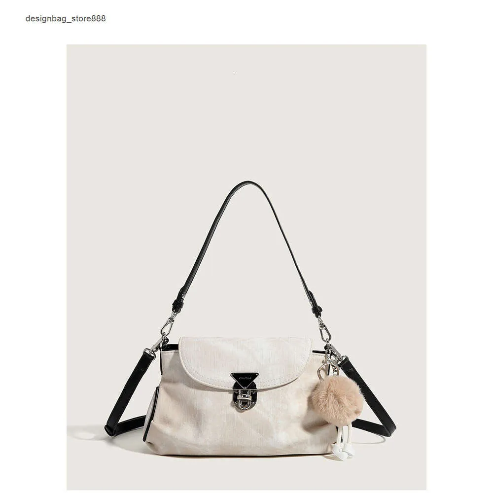 Groothandel detailhandel merk mode handtassen halo geverfd lente enkele schouder crossbody tas voor dames nieuw modieus en high-end gevoel gesp onderarm