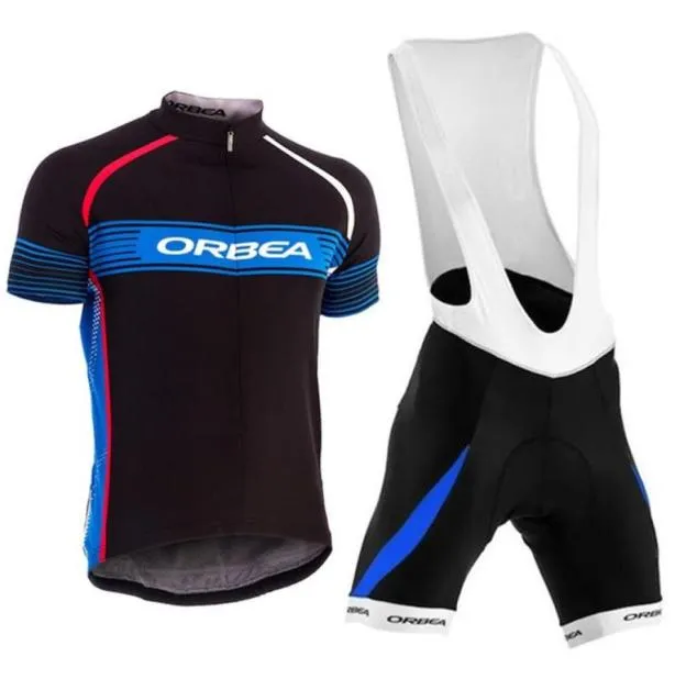 2020 Orbea Team Yaz Men Bisiklet Jersey Bib Şort Takım Nefes Alabilir Kısa Kollu Bisiklet Kıyafetleri Hızlı Kuru Maillot Ciclismo Y20113158808