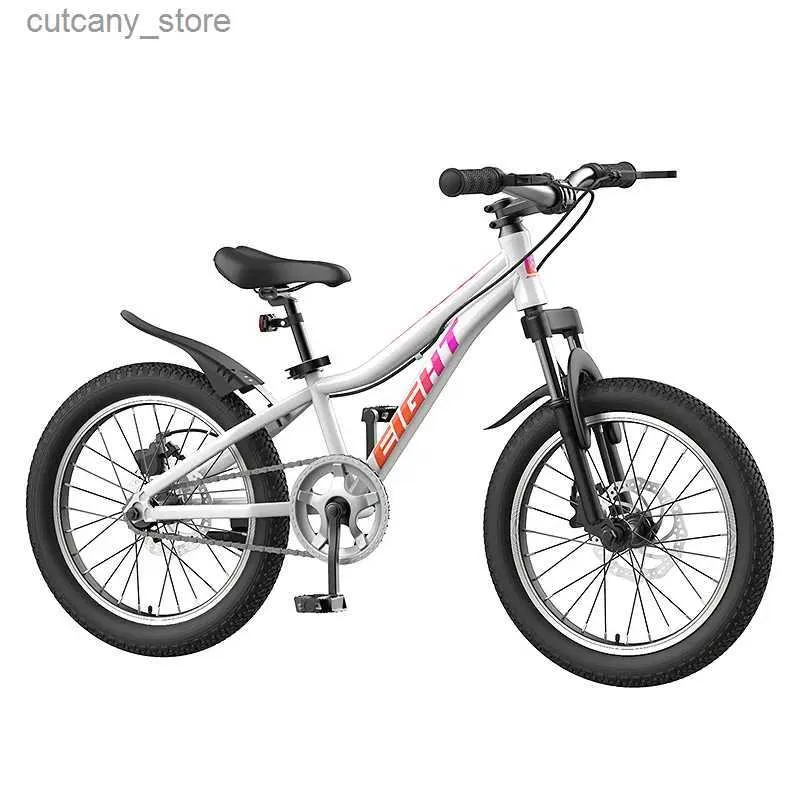 Bikes Ride-Ons OUTUP Childrens Mountain Bike 20 Inch Aluminum Alloy Student Car 10-15 Year Old Sing Speed Bicyc Baby Strolr Whosa L240319