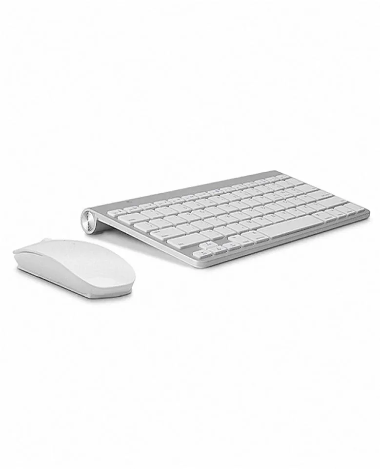 Russian English letter 24G Wireless keyboard mouse combo with USB Receiver for DesktopComputer PCLaptop and Smart TV 2106102441011