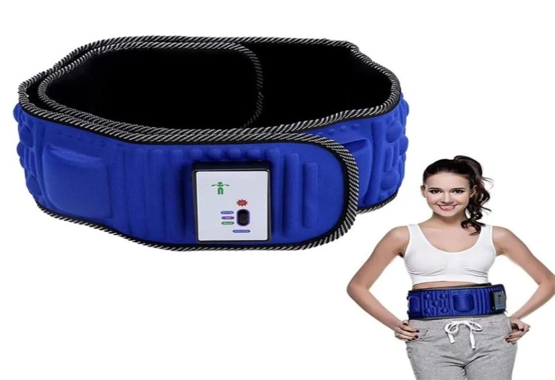 Corps minceur ceinture électrique vibrant entraîneur de muscles abdominaux avec 5 moteurs perte de poids élimination des graisses bâtiment Shaper 2201112239678