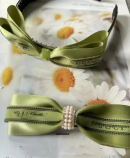 Top 1.5cm Wide Letter Printing Gift Gift Box Cake Bouquet Diy Shoelace Hair Accessories Trimmings Accessories
