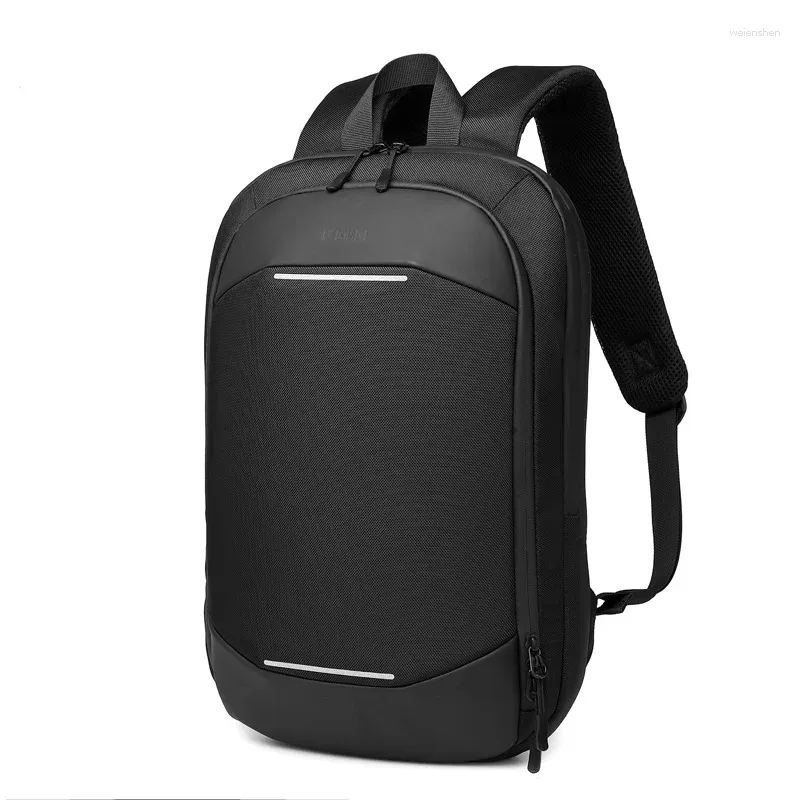 Backpack SUUTOOP Men Expanded Reflective 15.6 Inch Laptop Fashion Waterproof Notebook Rucksack Business Travel Bag Pack For Male