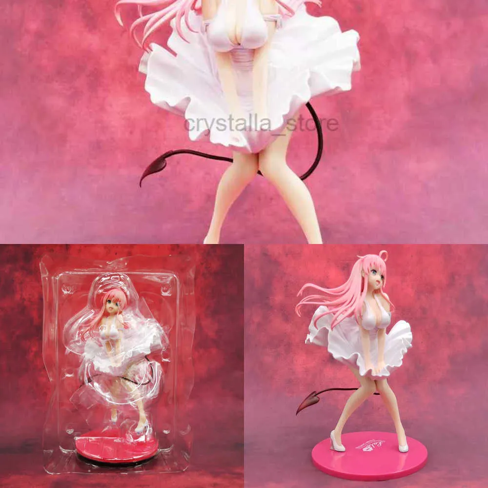 Manga Lala Satalin Deviluke figurka Kawaii biaa spdnica dziewczynka Model figurki Anime PVC GK zabawki dla dzieci prezenty dekoracja samochodu 2403