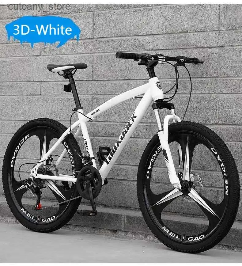 26 Inch Mountain Bike - 21 Speed Off-Road Bicycle, Dual Disc