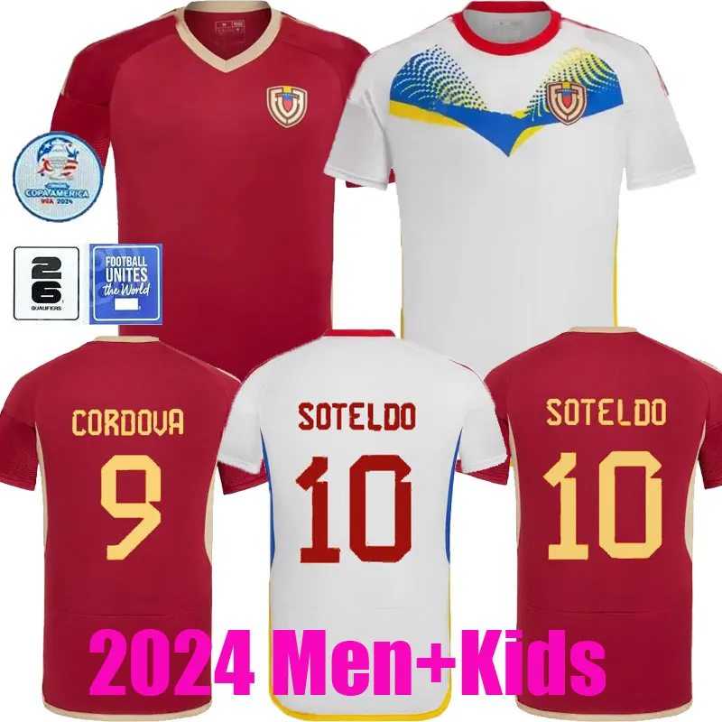 2024 2025 Venezuela Soccer Jerseys Kids Kit dygnet runt
