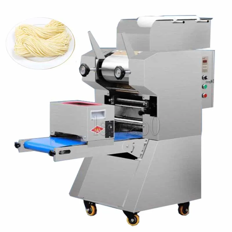 Kommersiellt rostfritt stål Nudelframställningsmaskin Electric Noodle Pasta Maker Lasagne Spaghetti Maker Machine