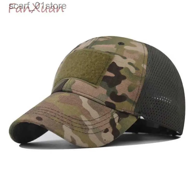 Bola bonés tático beisebol c mens verão c net sunhat air gun selva camo lanche chapéu mensc24319