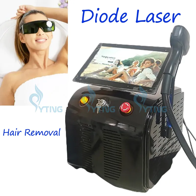 Triple Wavelength Bikini Laser Hair Removal Machine Skin Rejuvenation