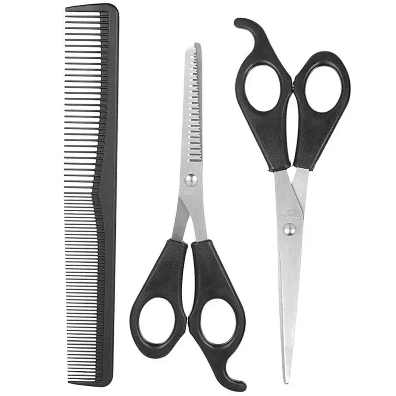 3 Stuks Haar Schaar Knipschaar Salon Professionele Kapper Haar Knippen Dunner Kappers Styling Tool Kappers Kam