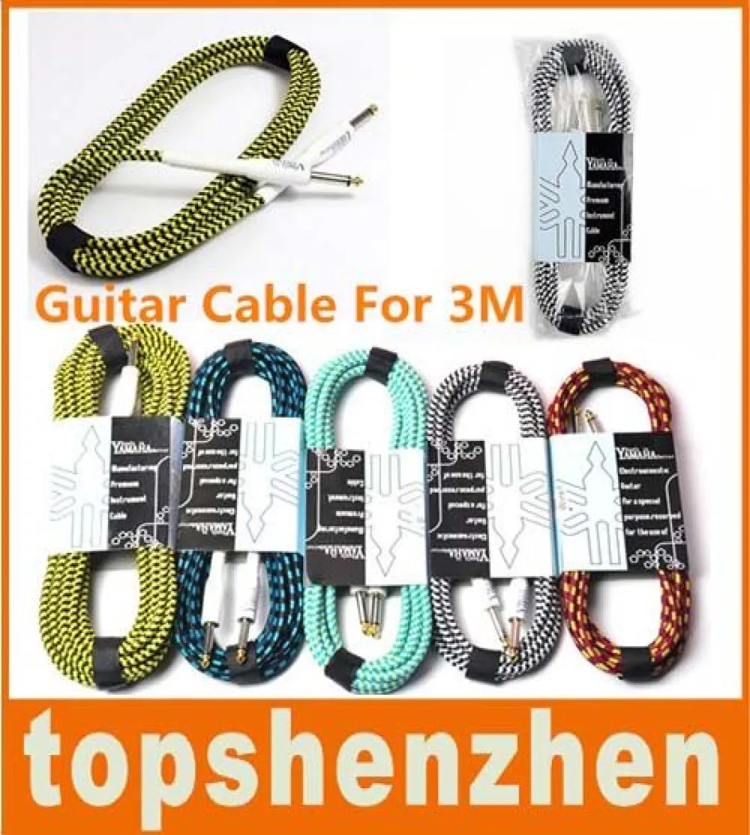 Gitaar Kabel Voor Aspecial Akkoord 3M 6FT Patch Effect Geweven Planeet Wave Koord Kabel Gelden Yamaha Guitar2467925