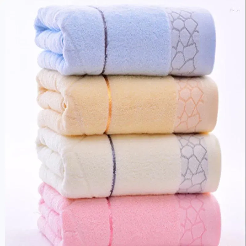 Serviette de bain Cube d'eau, en coton de qualité supérieure, naturel, doux, Super absorbant, 75x140cm, luxe El SPA