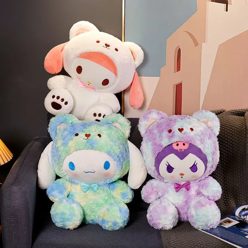 Wholesale cute white bear plush toys Children`s games Playmates holiday gifts room decoration