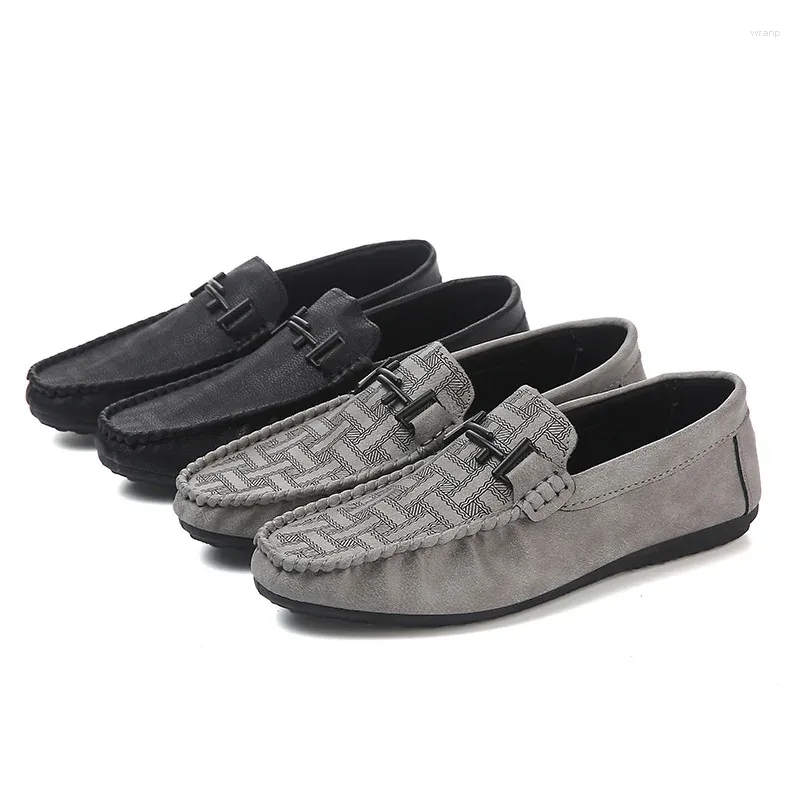 Schoenen Wandelen Heren Sneakers Casual 206 Heren Loafers Mode Slip op Rijden Zacht Sapato Masculino Mocassin Homme 2024 631 96