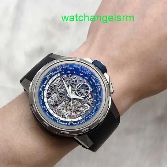 RM Watch Ruch Watch Nice Watch RM63-02 Watch Watch Men Watch RM6302 Materiał tytanowy 47 Diameters Automatic