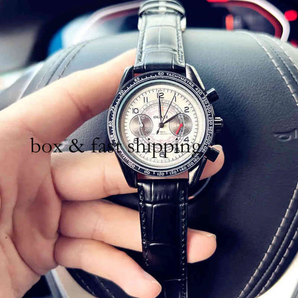 Luxury Chronograph SUPERCLONE Watch Designer Fashion Watches for Men Black Technology Concept Personality Trend Top Ten Wristwatch