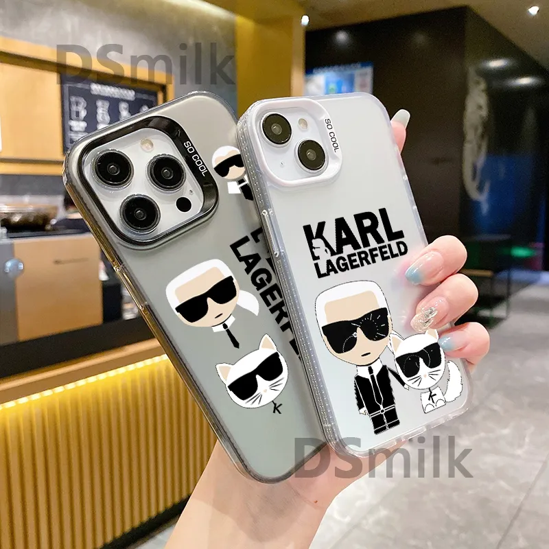 iPhone 15 14 13 Pro 12 11 Pro XS X XR Max Aurora 하드 PC TPU 케이스 뒷 표지 용 유명한 디자이너 전화 케이스