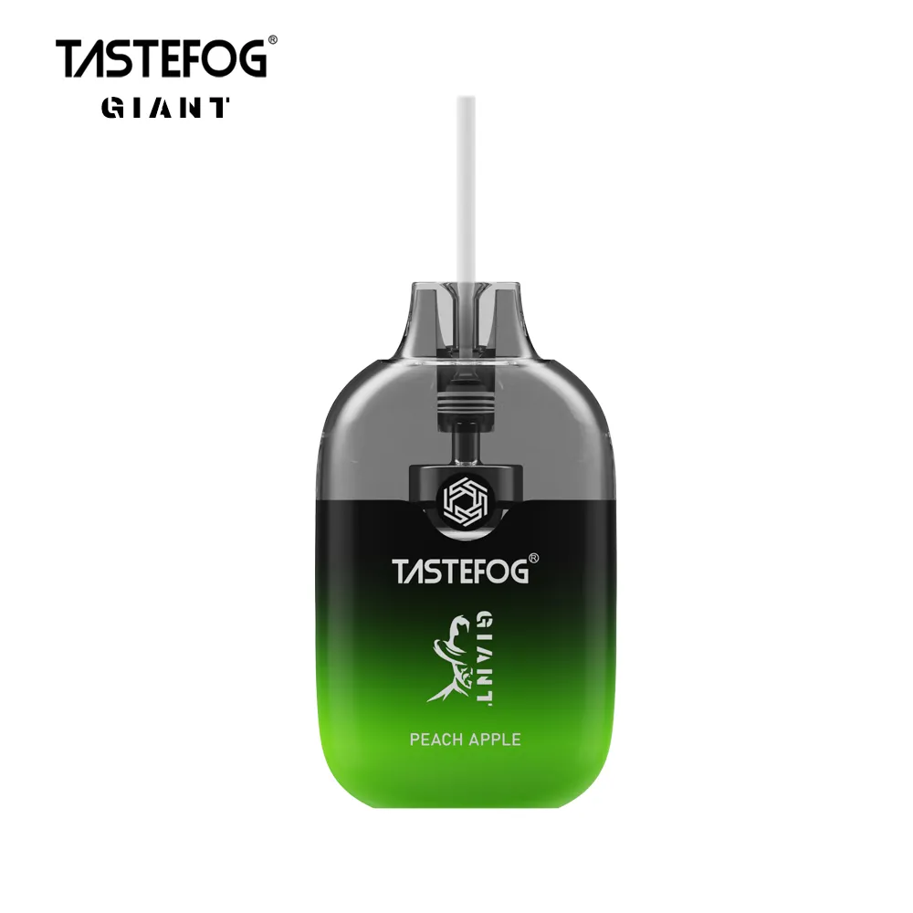 Оптовая продажа табака Vape 12000puff Tastefog Giant RGB фонарик одноразовая коробка для вейпа