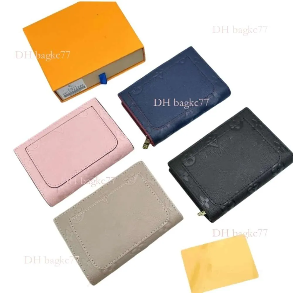 24ss nuove donne portafogli corti Emed lettera portafoglio multiplo pieghevole portatile fibbia portamonete pochette da donna marca borsa femminile di alta qualità