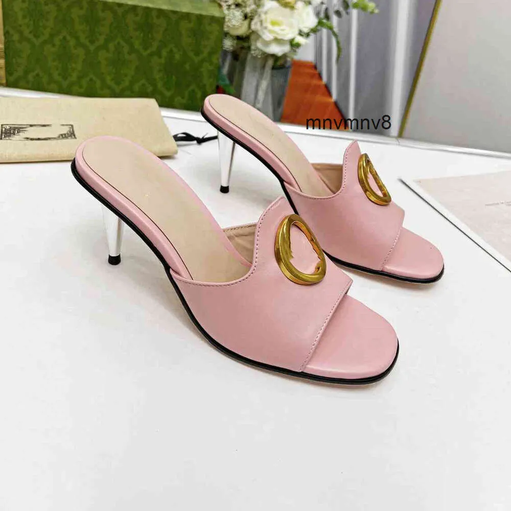 sandali con tacco a spillo designer di lusso moda tacco scarpe da donna scarpe eleganti pantofole da donna estive g1