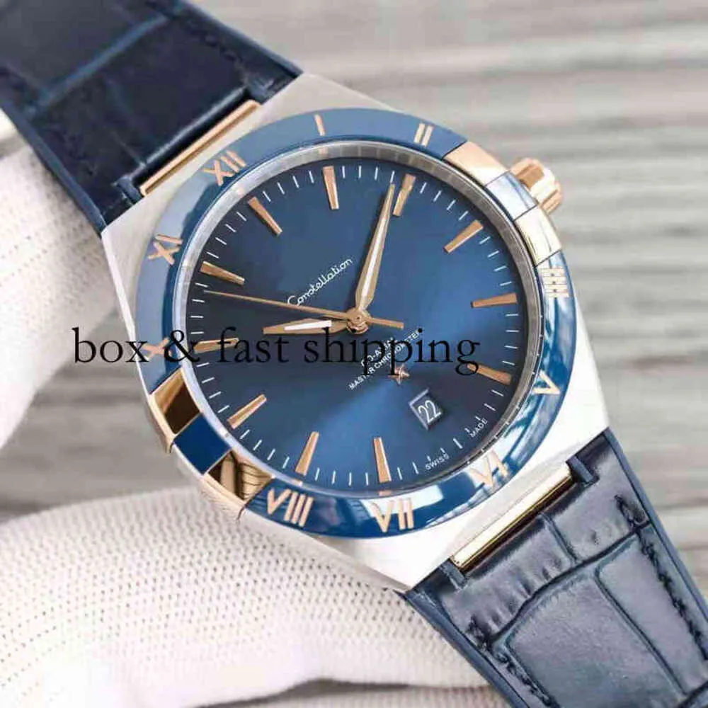 Relógios relógio de pulso luxo designer de moda constelação banda de aço totalmente automático masculino relógio mecânico watchmens moissanite montredelu 664