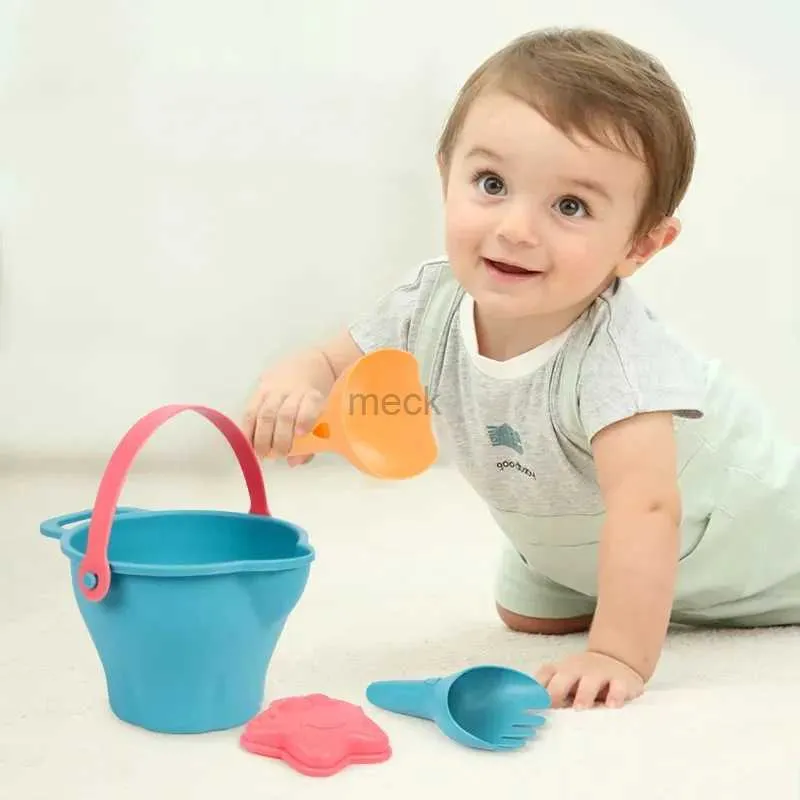 Sand Play Water Fun New beach toys kids beach toys bath toys children summer beach games water toys set bucket fishing net whale boat boys girls 240321