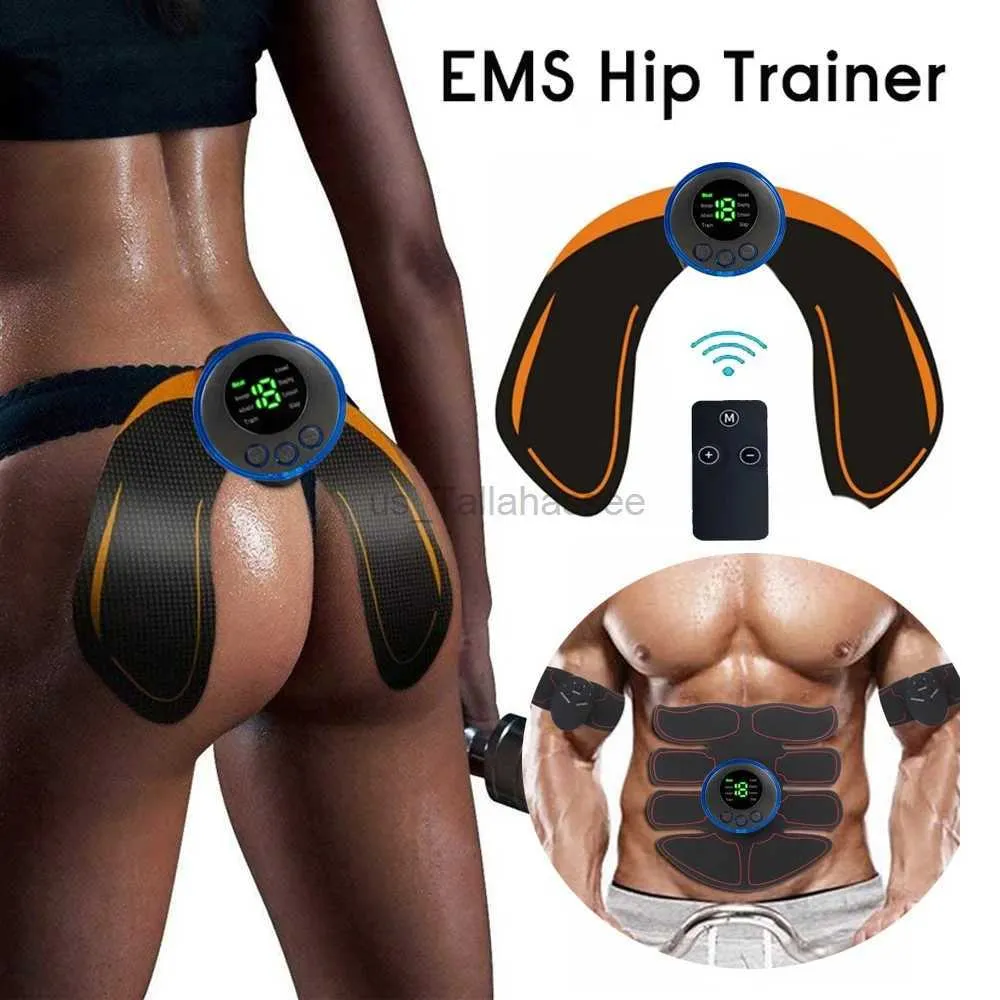 Ceinture amincissante Stimulateur musculaire électrique EMS entraîneur de hanche sans fil stimulateur ABS abdominal corps minceur massage 240321