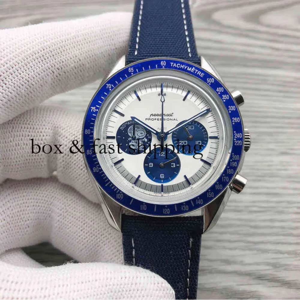 Chronograph Superclone Watch A Watches Wristwatch Luksusowa moda G Designer O M E Miga Haima Automatyczne mechaniczne wielofunkcyjne sekundy w Montredelu