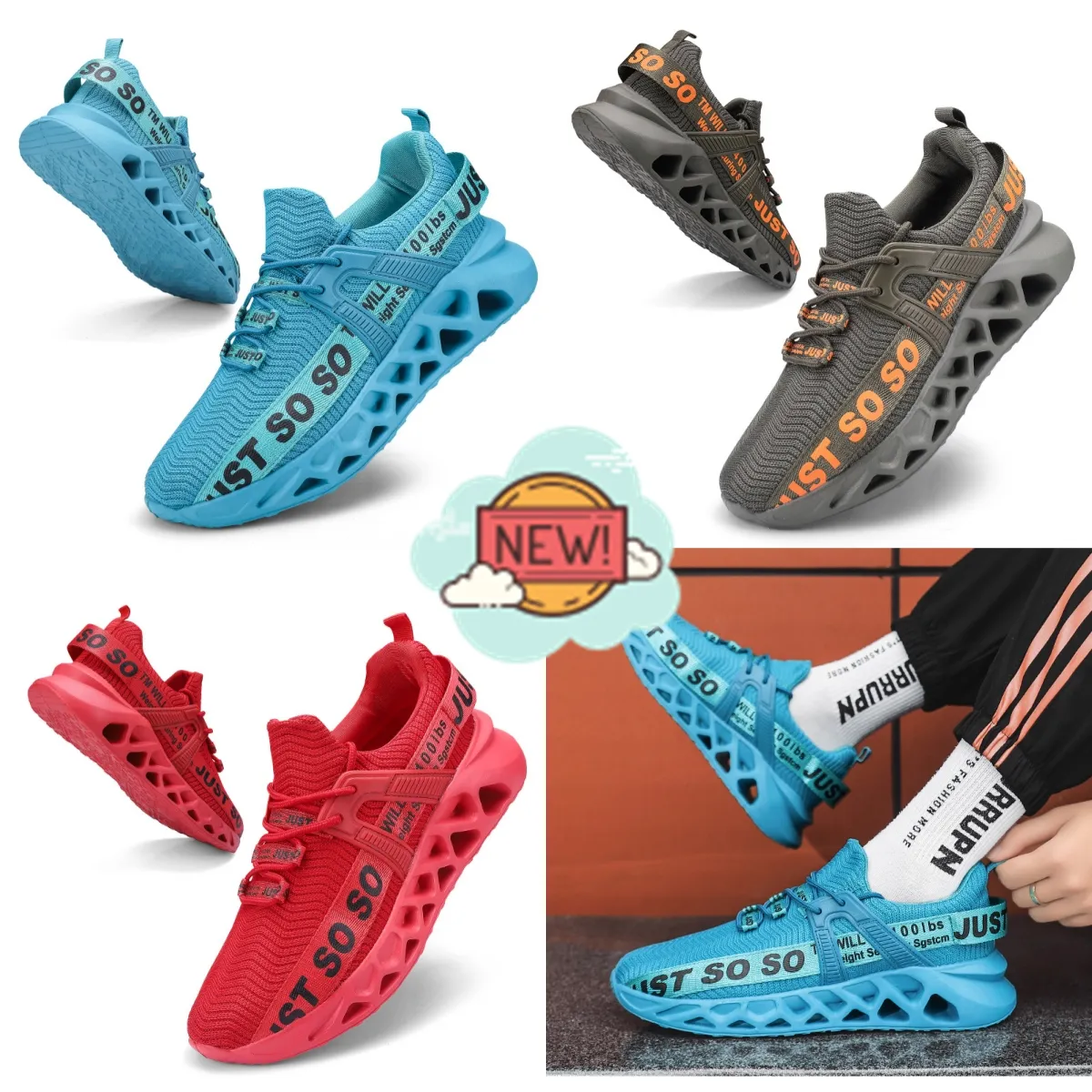 2024 Fashions Designer chaussures Blanc Noir Chaussures de course Bleu Vert Rose Rouge Hommes et femmes chaussures Baskets Plateforme Basse GAI Taille 35-48