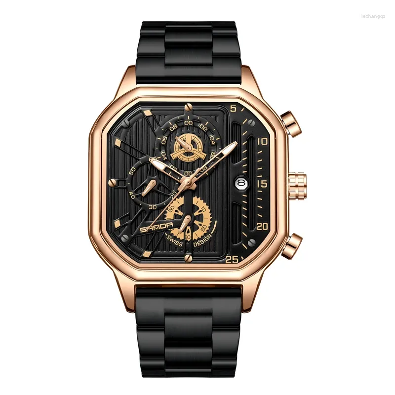 Orologi Da Polso Orologio Da Uomo Stile Semplice E Versatile Sportivo Impermeabile Meccanico Per Uomo