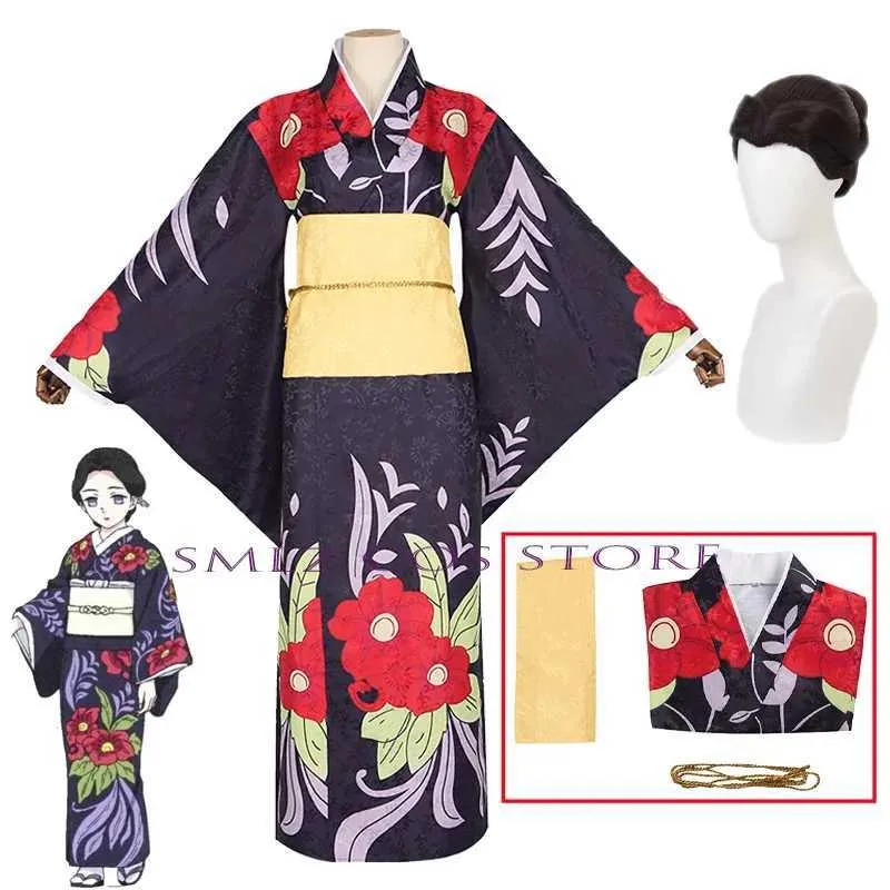 Cosplay الأزياء الأنيمي Tamayo الأدوار الأدوار لتوحيد ملابس الهالوين الرسمية Kimonoc24321