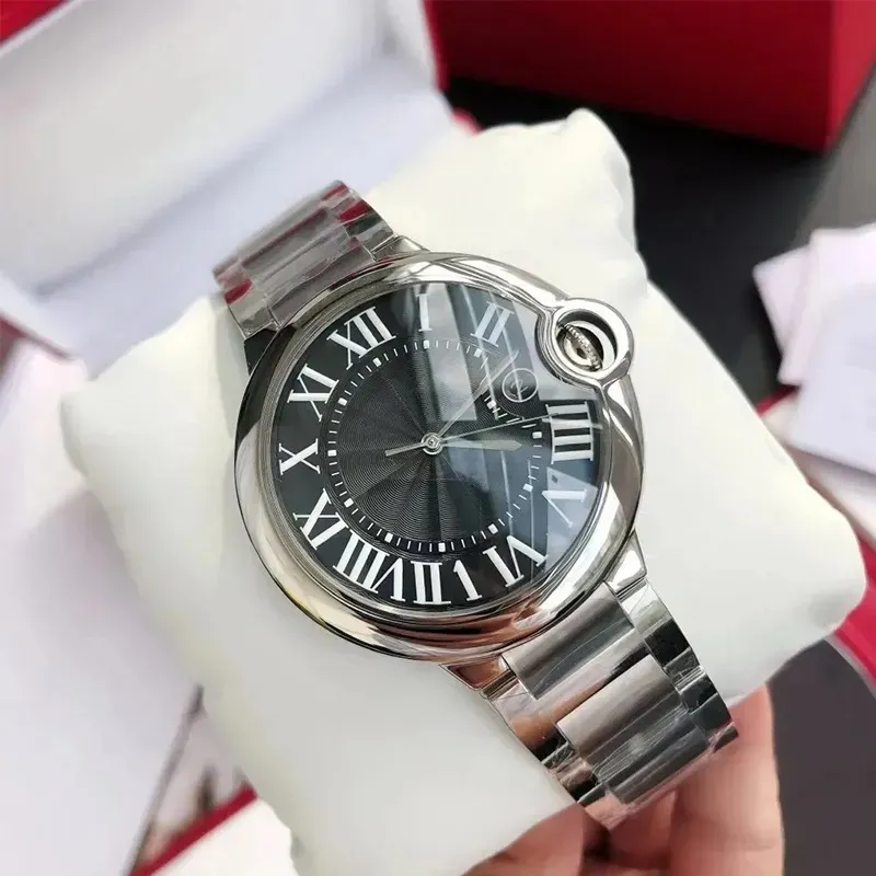 U1 Top-grade AAA Designer Homens Mulher Relógio Movimento Mecânico Automático Relógios Azul Agulha Safira Aço Inoxidável À Prova D 'Água Montre De Luxe Relógios de Pulso Carrinho