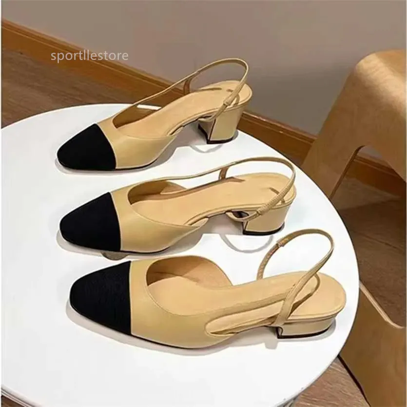 Chan C Ballerines Classique Designer Robe Chaussures Printemps et Automne 100% peau de vache ance chaussures mode femmes noir Plat bateau chaussure sandale Lady cuir