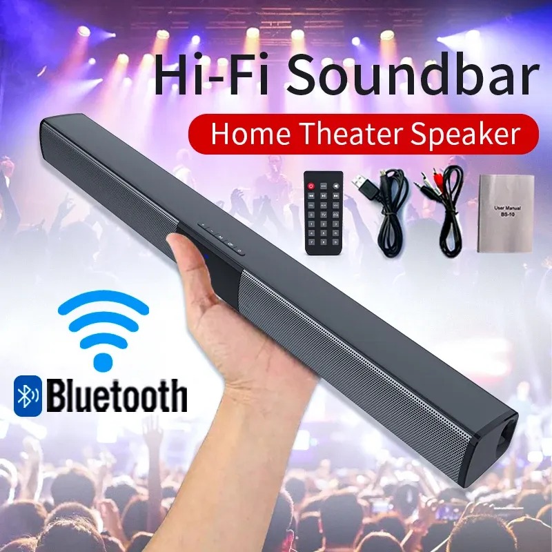 Soundbar TV Speakers Soundbar Home Theater Bluetooth Stereo HIFI Audio Box
