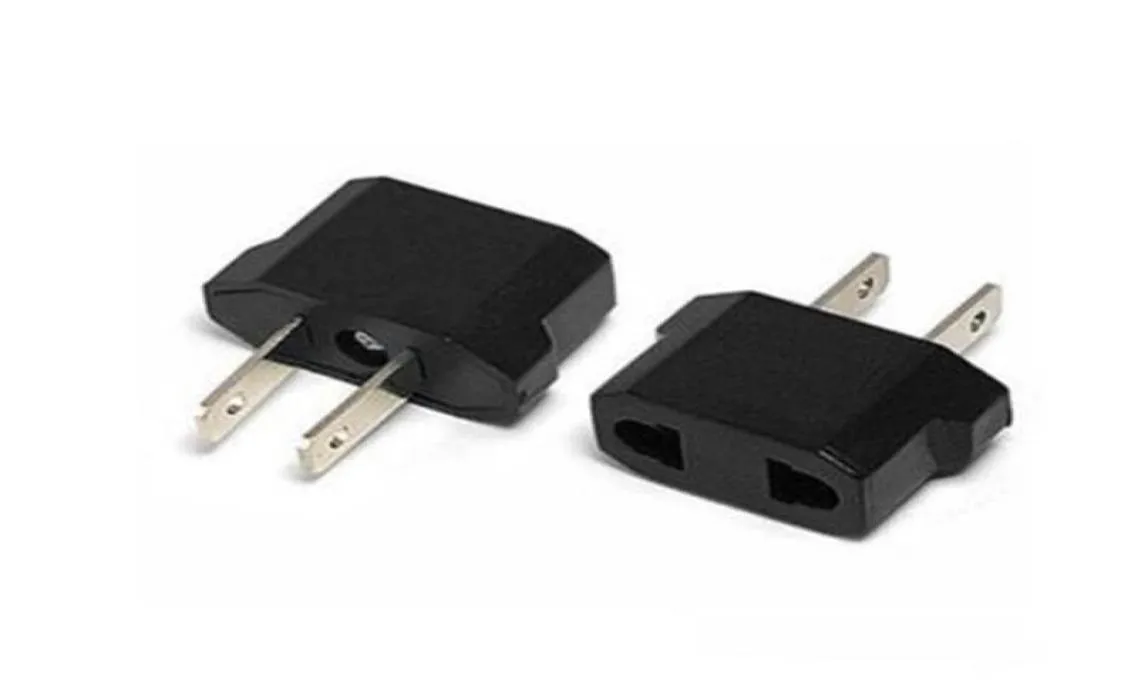 Adaptateur de voyage ue vers US Euro Europe vers US USA, prise d'alimentation murale, convertisseur, 50 pièces, 8013929