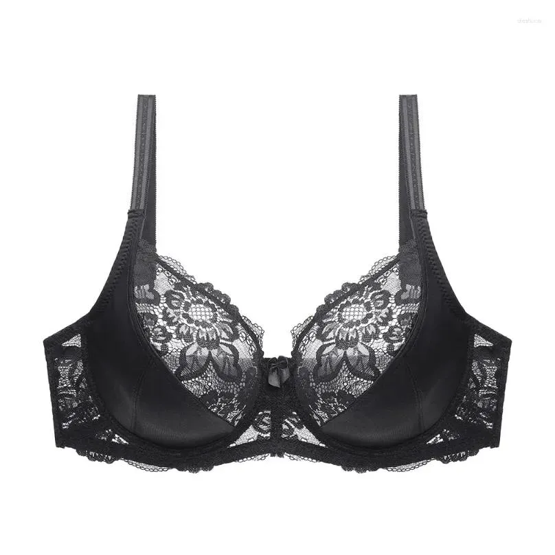 Bras Plus Size Women Lace Bra Nieplepione padane panie duże bieliznę Balette y Lingerie Top Large Bh C D dd e Cup Drop dostawa ap Otisy