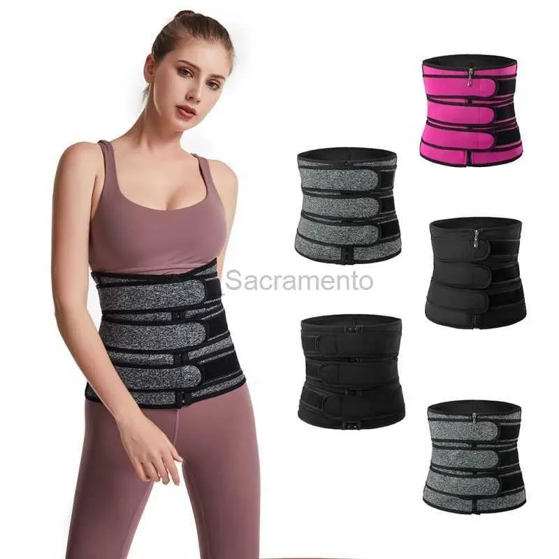Slimming Belt Waist trainer trimming belt for womens sports fitness gym exercise back waist support tight fitting corset sweatband weight loss and slimming 24321