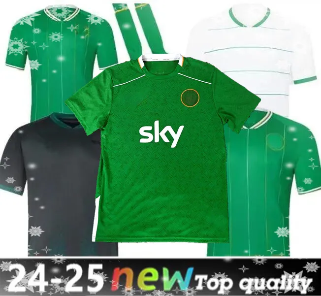 XXXL 4XL 2023 IRLAND MAISTRES DE SOCCIER HOME DOHERTY DUFFY 23 24 AWAY 2024 EURO National Team Third Ferguson McCabe Hendrick McClean Football Shirt Men Kids Uniform6