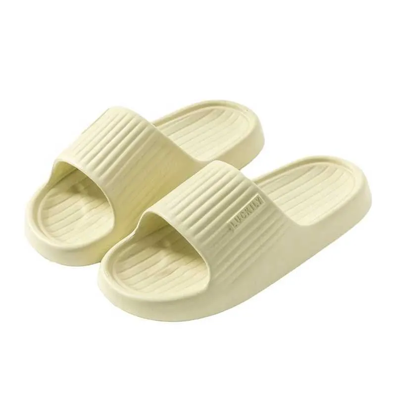 Sandały domowe Mężczyźni Kobiety Summer Summer Flat Buty Para Para Slajdy Łazienka Kąpiel Non Slip Eva Solid Color014Q11 H240322