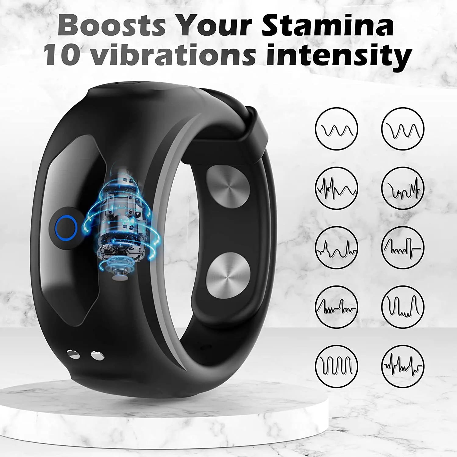 Amortoy Vibrating Cock Ring Adjustable Silicone... From Infant, $23.33 |  DHgate.Com